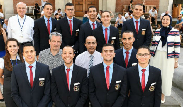 Egyptian medical students Imperial College London August 2018