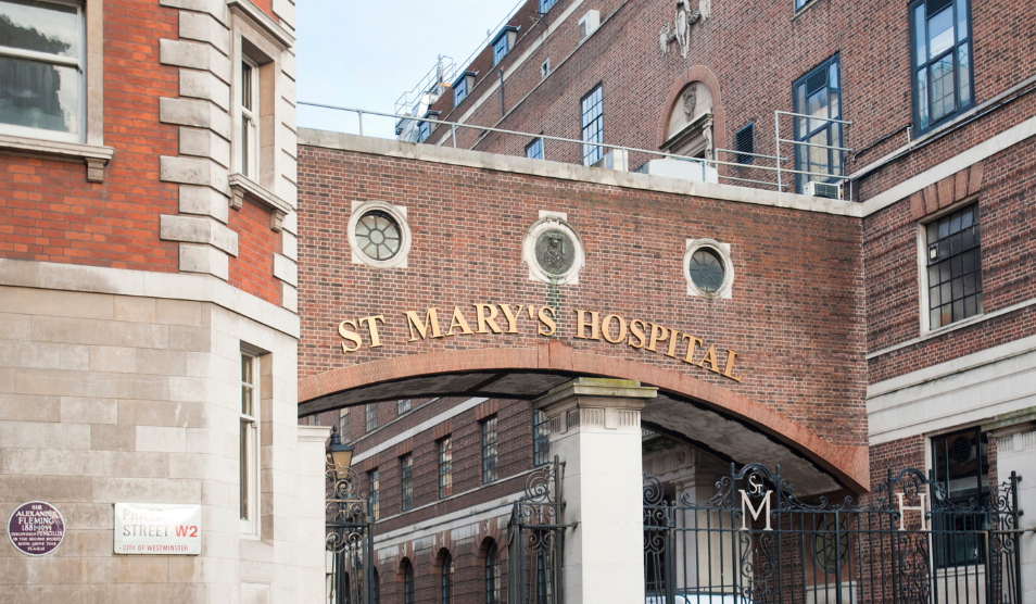 St Mary's Hospital arch