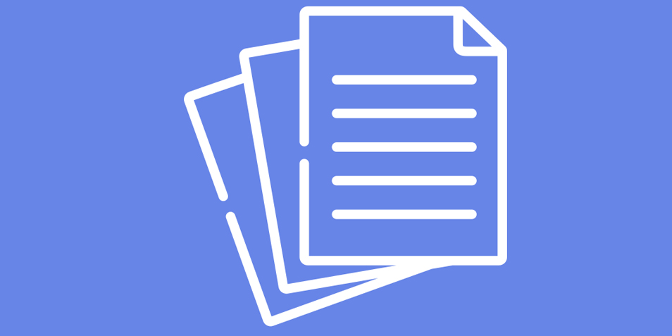 Paper icons Documents graphic