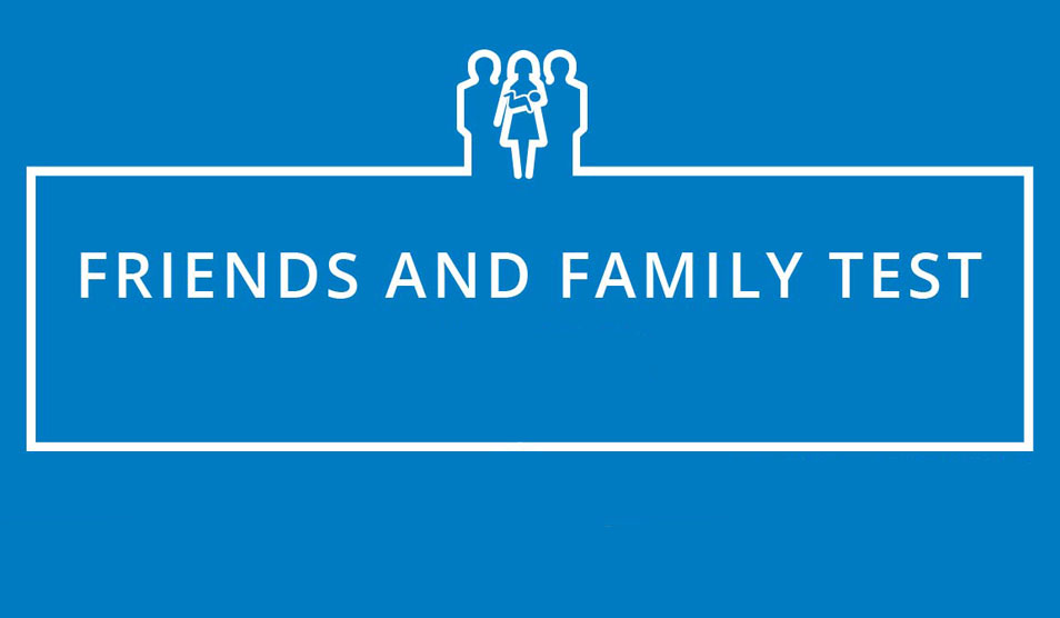 Friends and family test graphic
