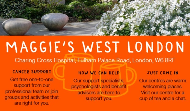 Information about Maggie's cancer charity