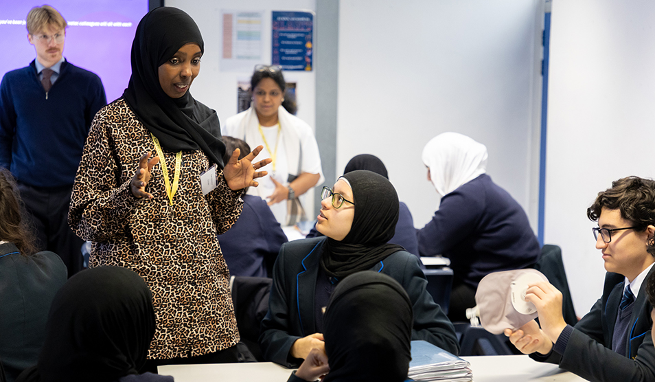 Life sciences careers fair at King Solomon Academy