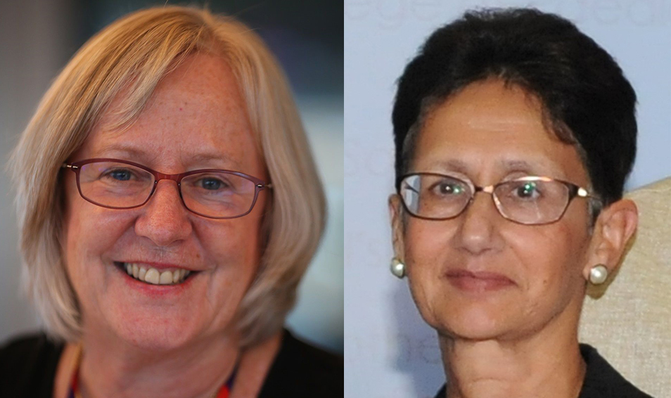 Carolyn and Neena profiles