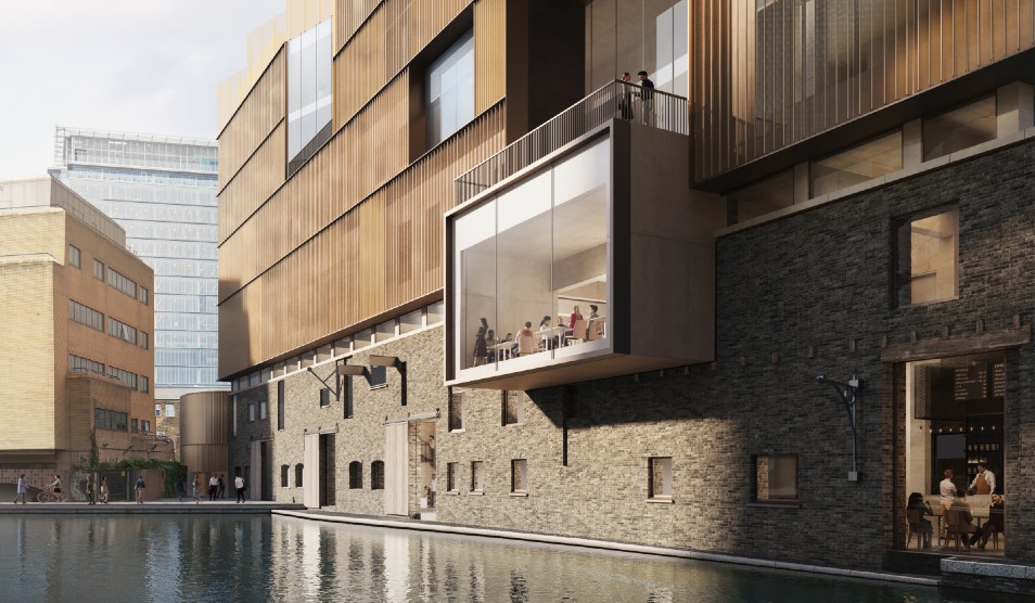 Updated design of Fleming Centre exterior (cropped)