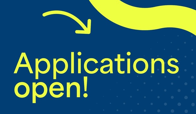 Fleming Initiative applications open Text reading: 'Applications open!'