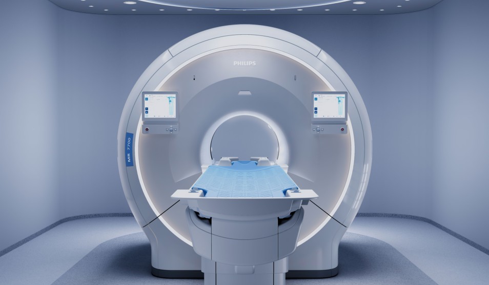 Photo of MRI scanner