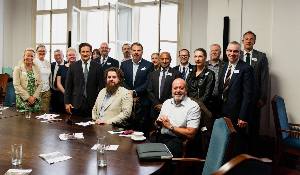 Meeting with Op RESTORE team at St Mary's Hospital