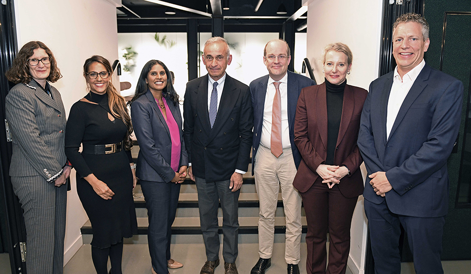 Group photo of speakers from Paddington Life Sciences Symposium