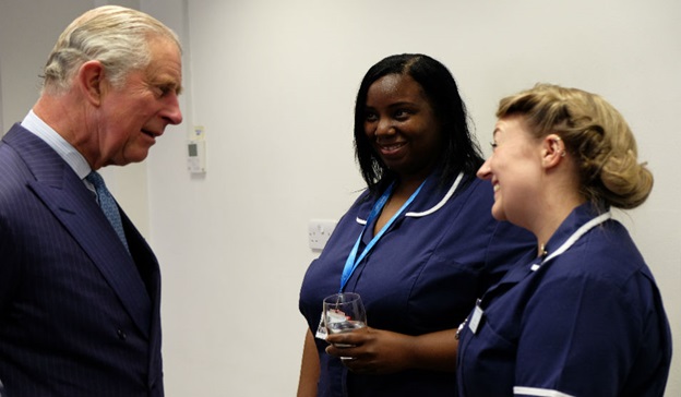 The Prince of Wales meets Nursing Times Awards nominees