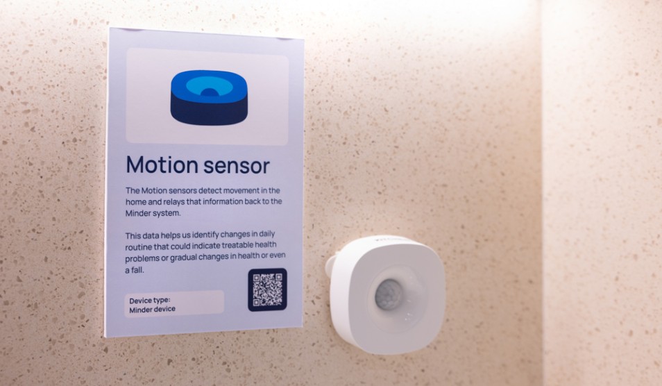 Minder sensor