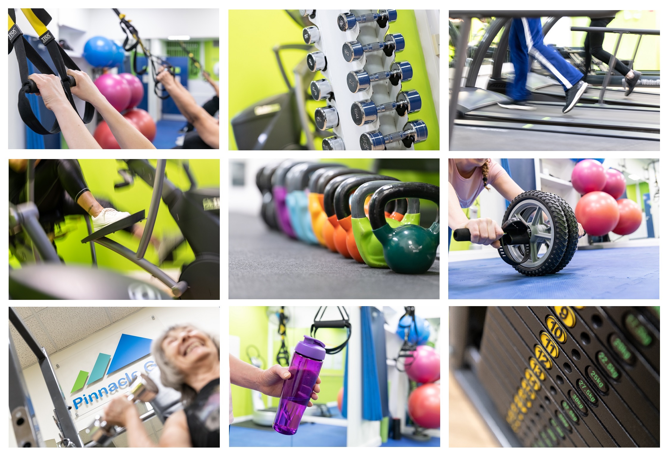 Free weights room at Pinnacle Gym at St Mary's Hospital in Paddington