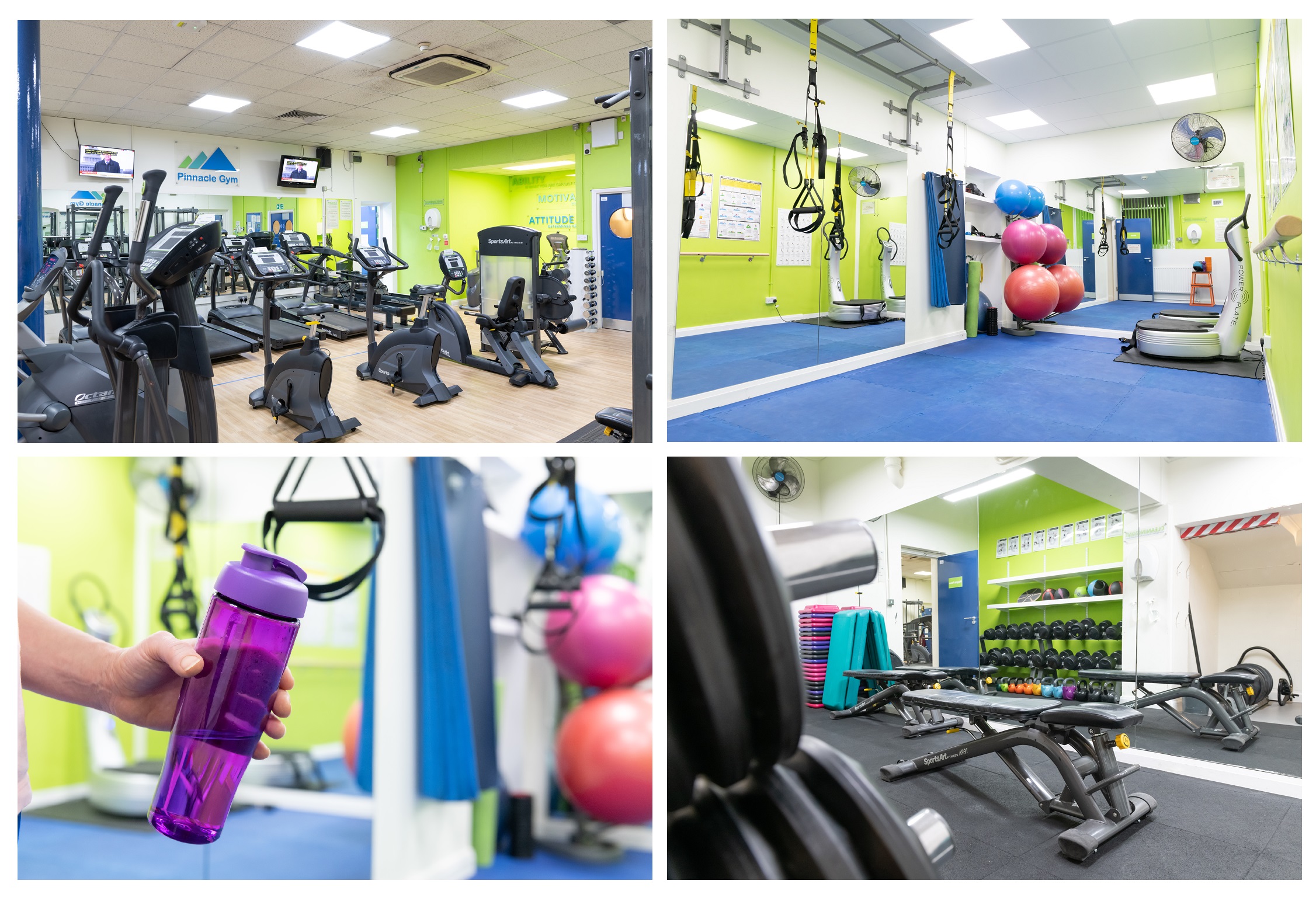 The main room in the Pinnacle Gym at St Mary's Hospital