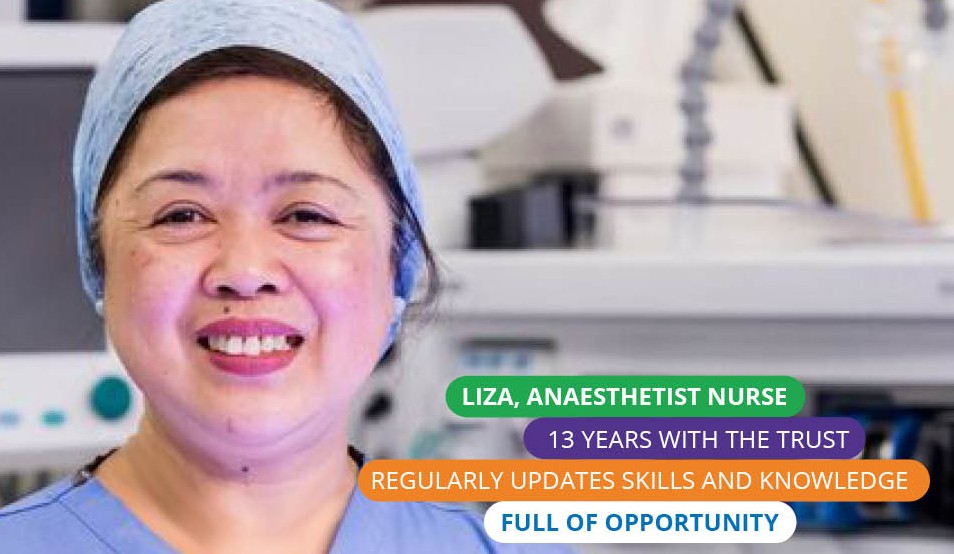 Portrait of Liza an anaesthetist nurse 