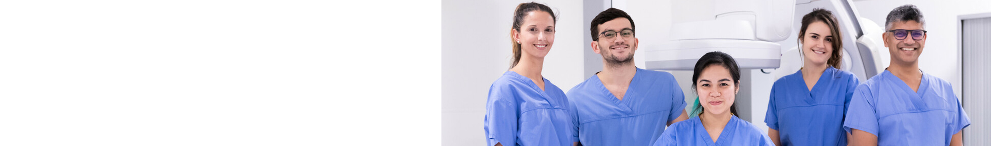 Photo of team of Trust members of staff