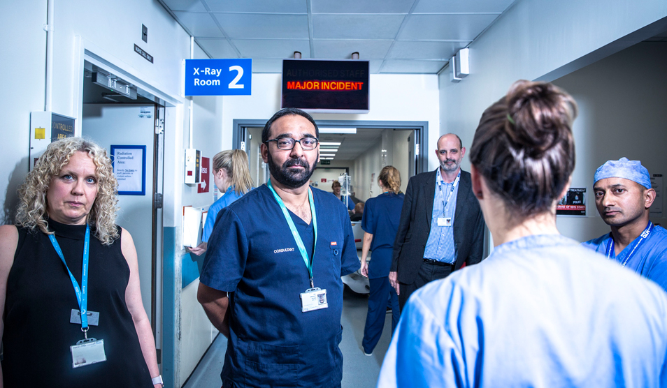 Some of the staff involved in the Westminster Bridge terrorist attack on 22 March 2017