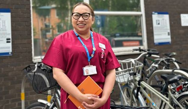 Brenda Deocampo, lead nurse for acute medicine at Charing Cross Hospital