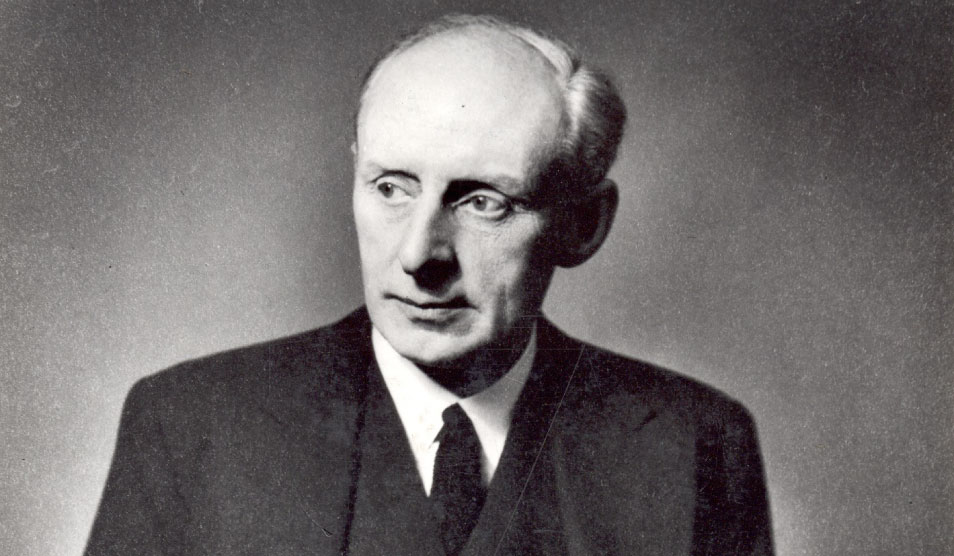 Portrait of Lord Moran, former consultant physician at St Mary’s Hospital