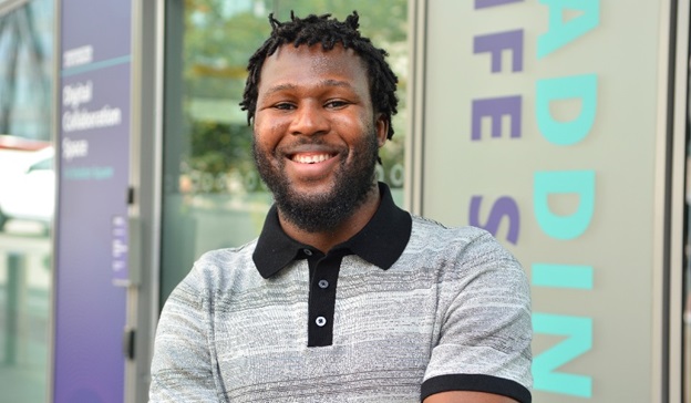 Toheeb Sodiq outside DCS