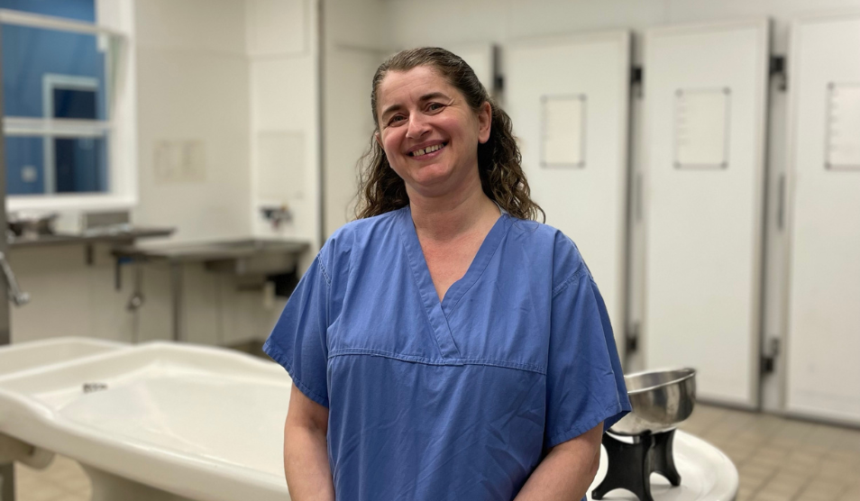 Christine Dorsett, mortuary manager at Imperial College Healthcare.