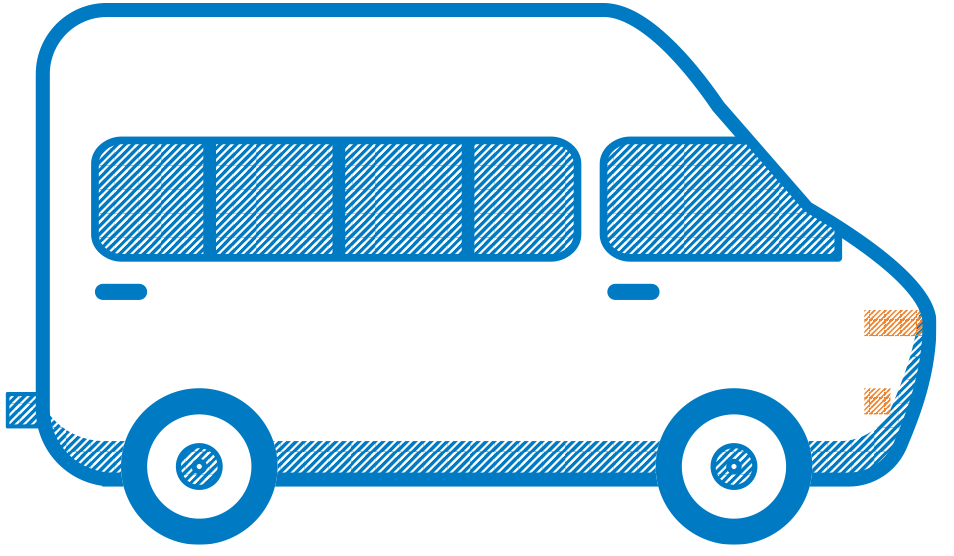Graphic of an ambulance