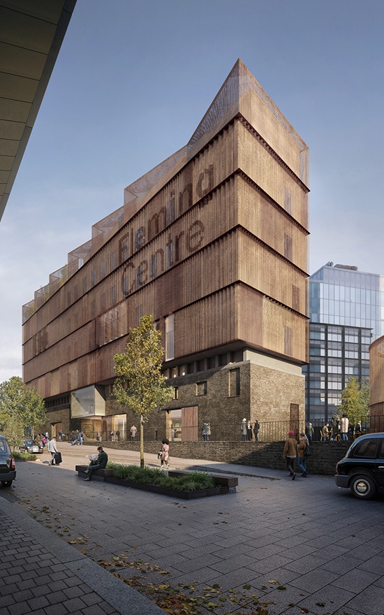 Exterior view of the Fleming Centre