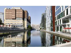 Canal view of the Fleming Centre