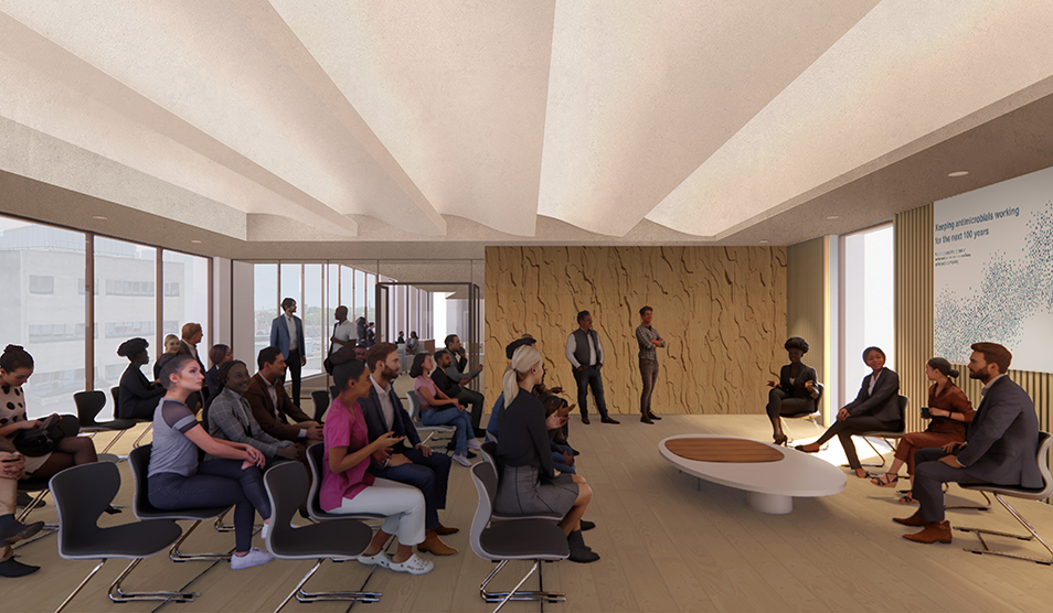 Fleming building internal convening space