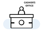 Cashier's office graphic