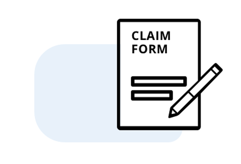 Claim form graphic