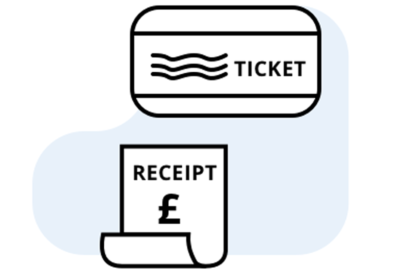 Ticket graphic