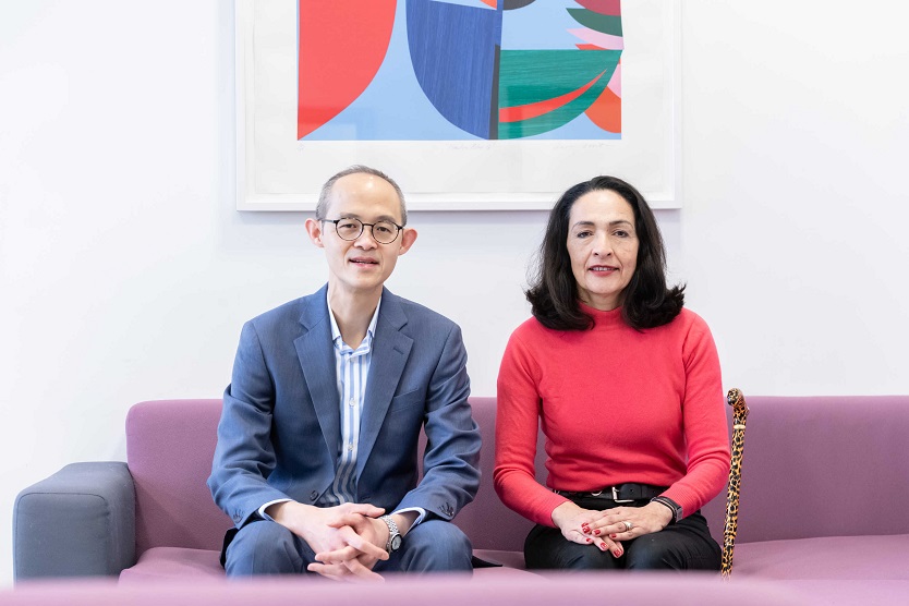 Dr Tai and Natalia Walder