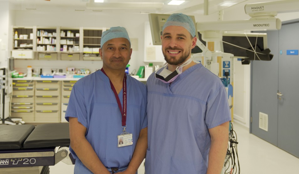 Ukrainian surgeons visit St Mary’s Hospital