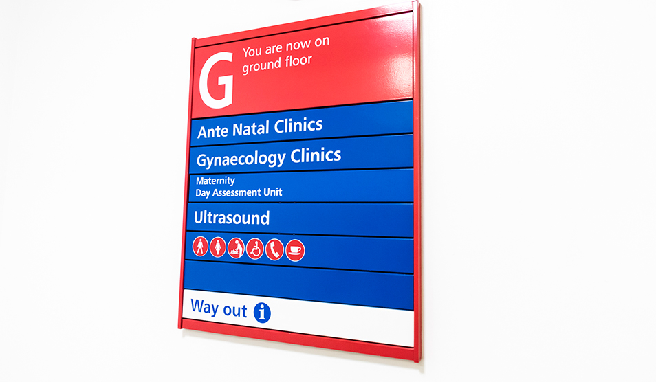 Antenatal clinics sign