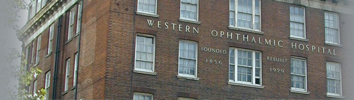 Western Eye Hospital front entrance