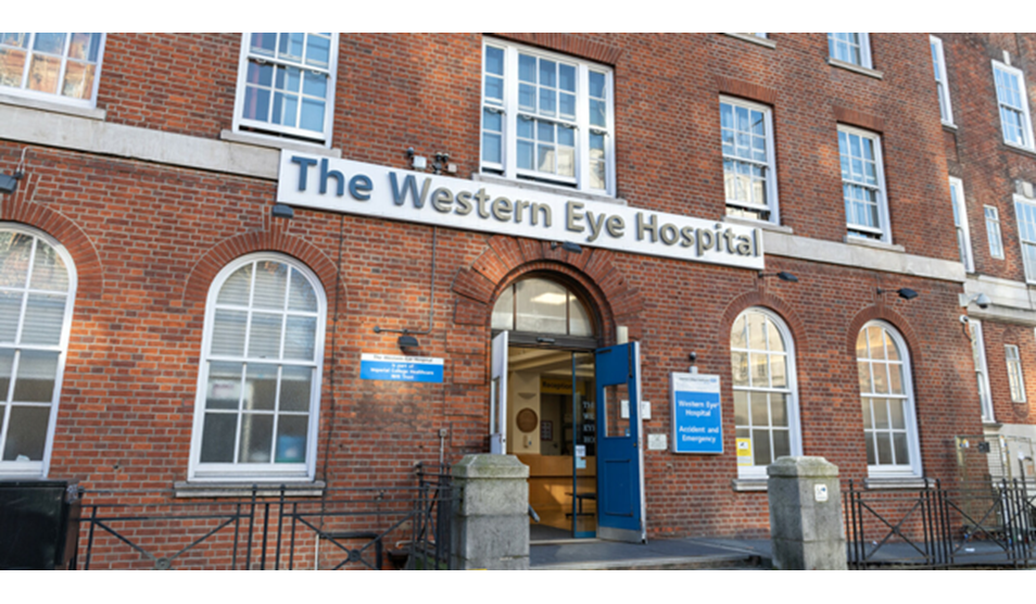 Western Eye Hospital entrance
