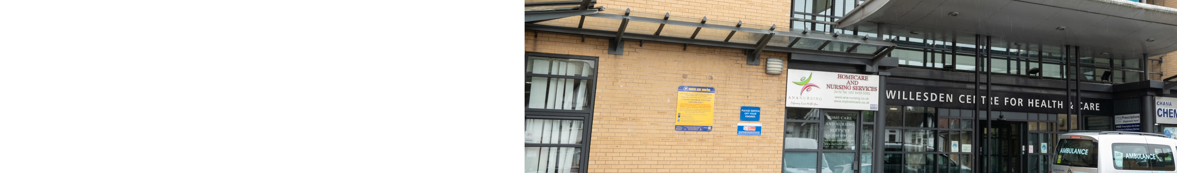Willesden Community Diagnostic Centre banner