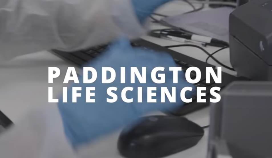 Paddington Life Sciences video screen grab Paddington Life Sciences video screen grab
