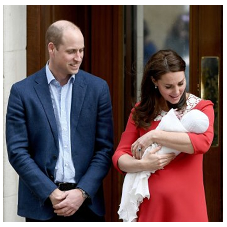 His Royal Highness Prince Louis of Cambridge was born at the Lindo wing