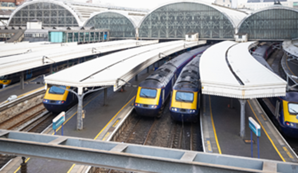 Photo of trains at Paddington station