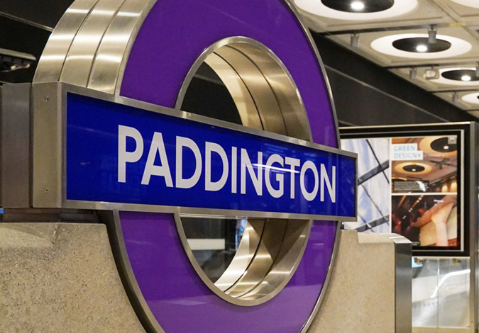 Photo of Elizabeth line platform at Paddington station