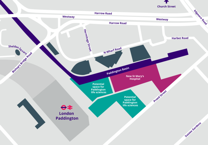 Potential space for Paddington Life Sciences