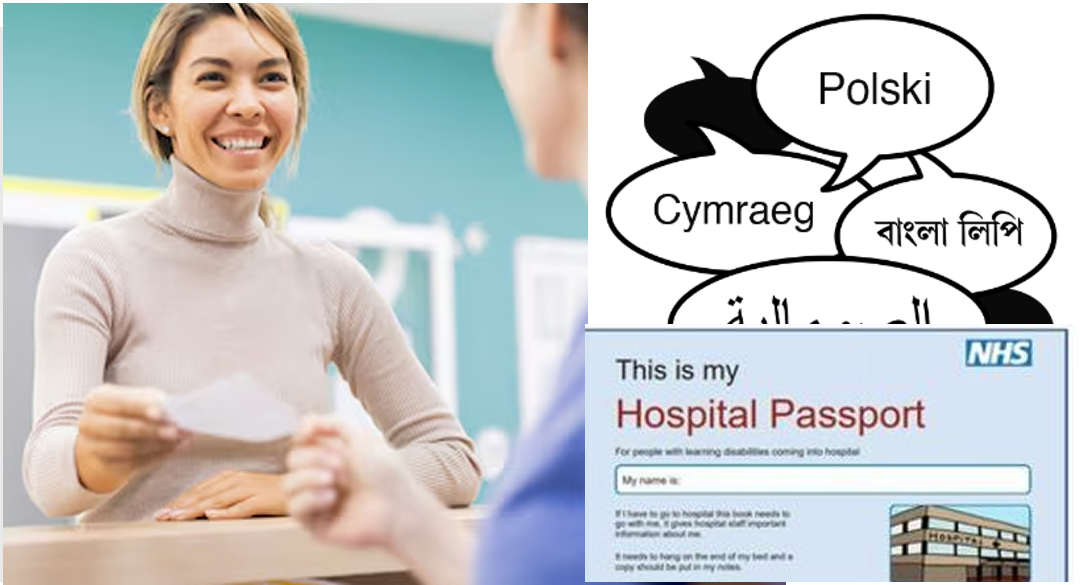 Receptionist and graphic