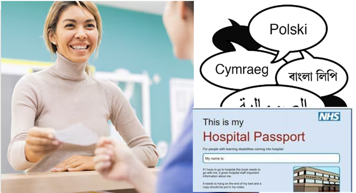 Receptionist and graphic