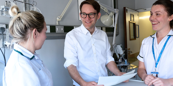 Photo of clinical staff Researchers