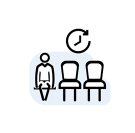 Waiting room graphic