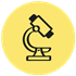 Microscope graphic icon