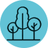 Trees graphic icon