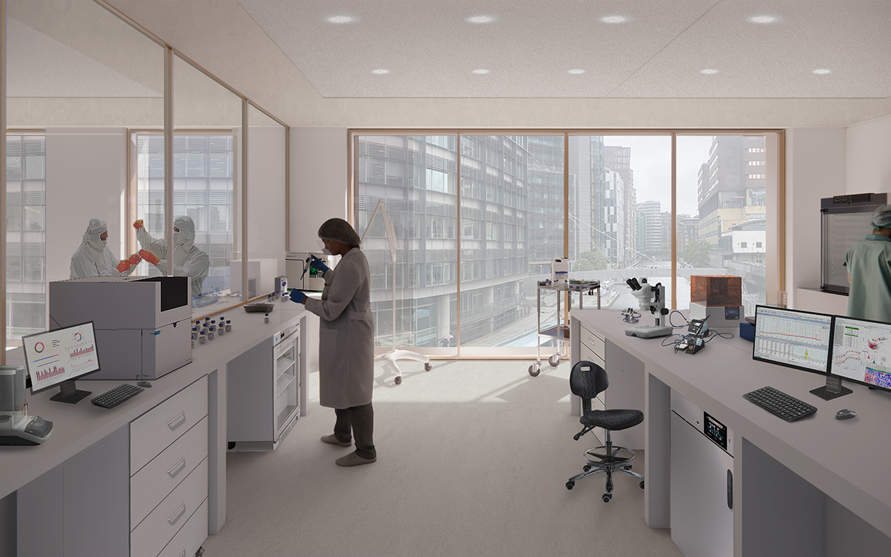 Sketches of the Fleming Centre interior