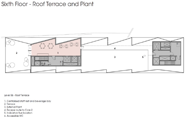 Sixth floor plan
