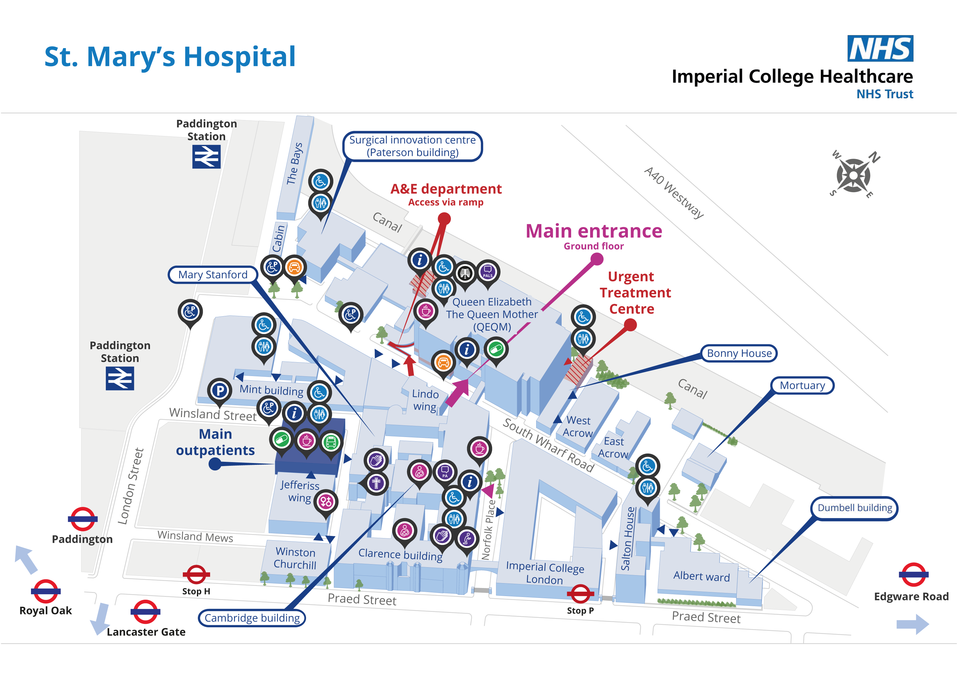 Homepage Hospital map